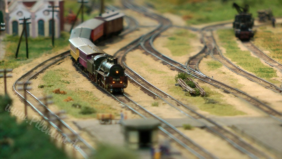 Z Scale Amazing Model Railway with Micro Trains