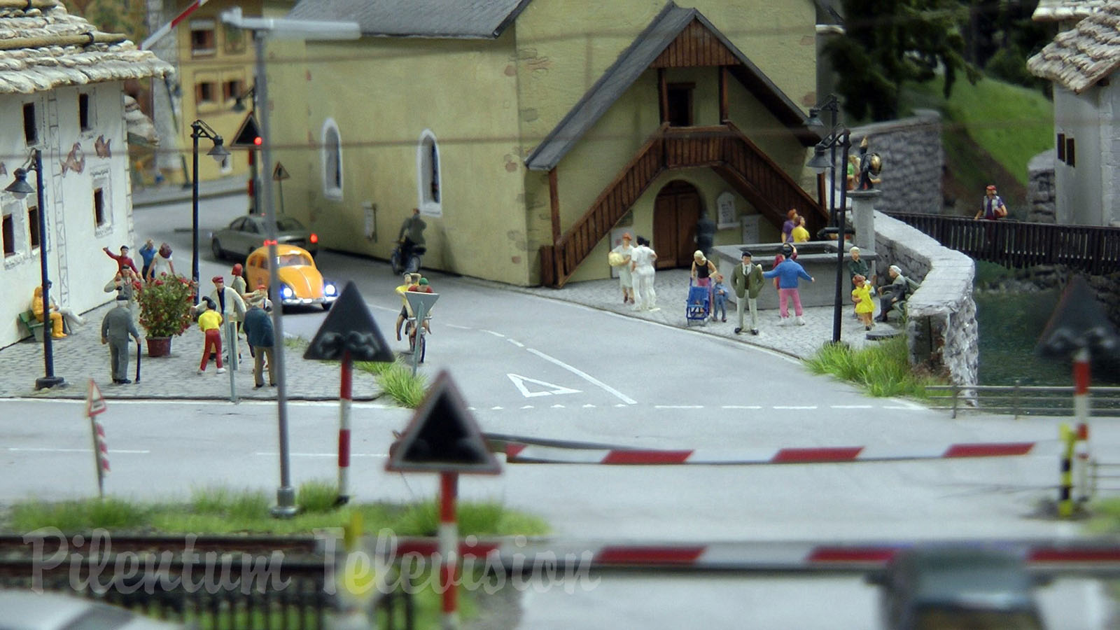 Model Railway in HO scale of Switzerland