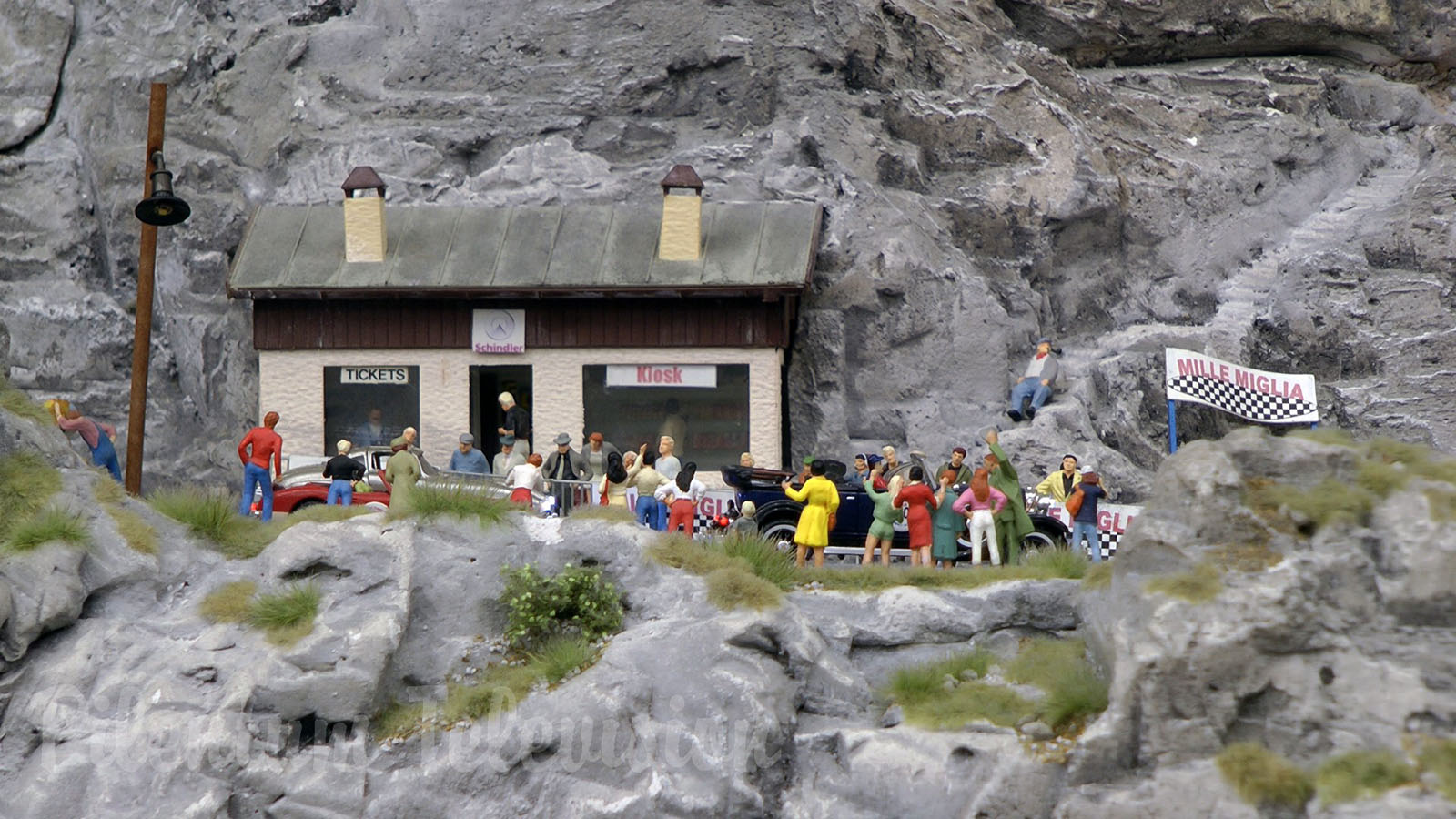 Model Railway in HO scale of Switzerland