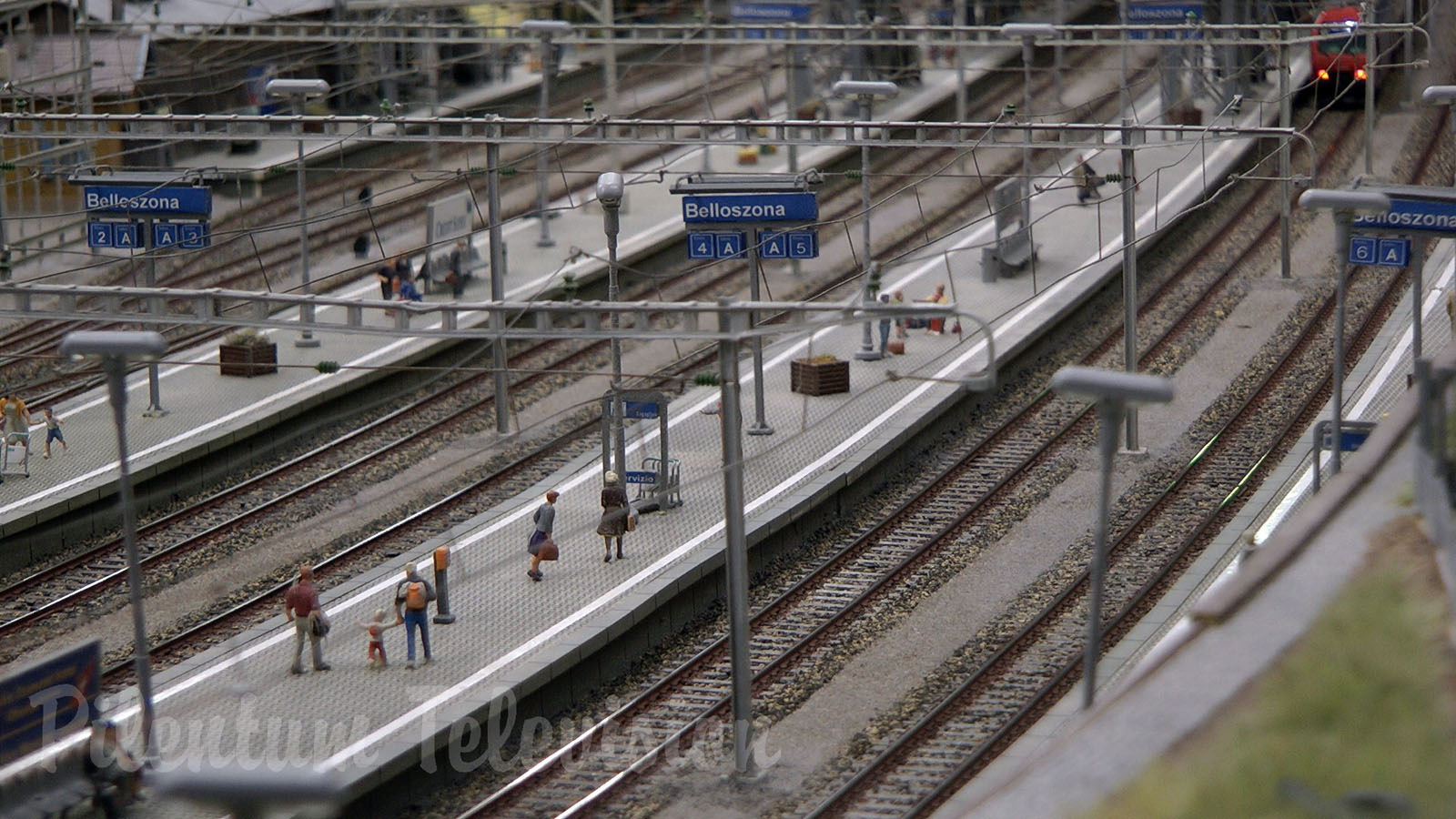 Model Railway in HO scale of Switzerland