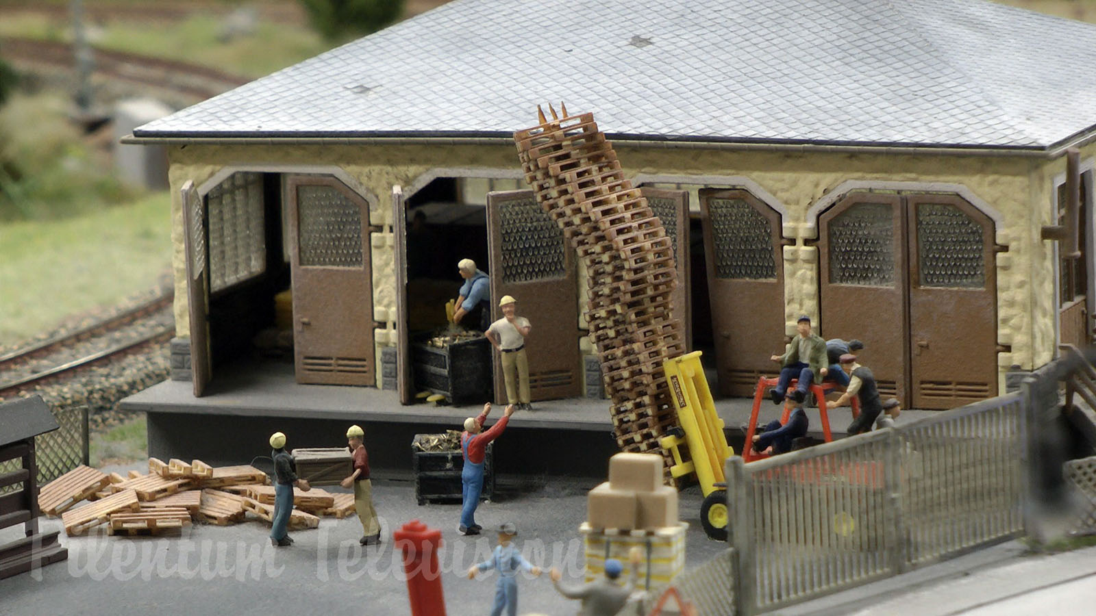 Model Railway in HO scale of Switzerland