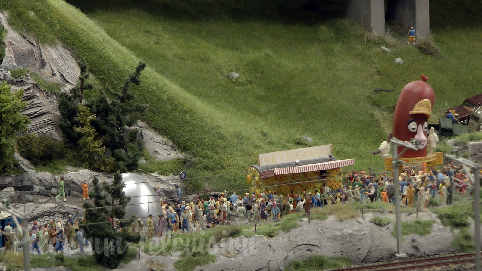 Model Railway in HO scale of Switzerland