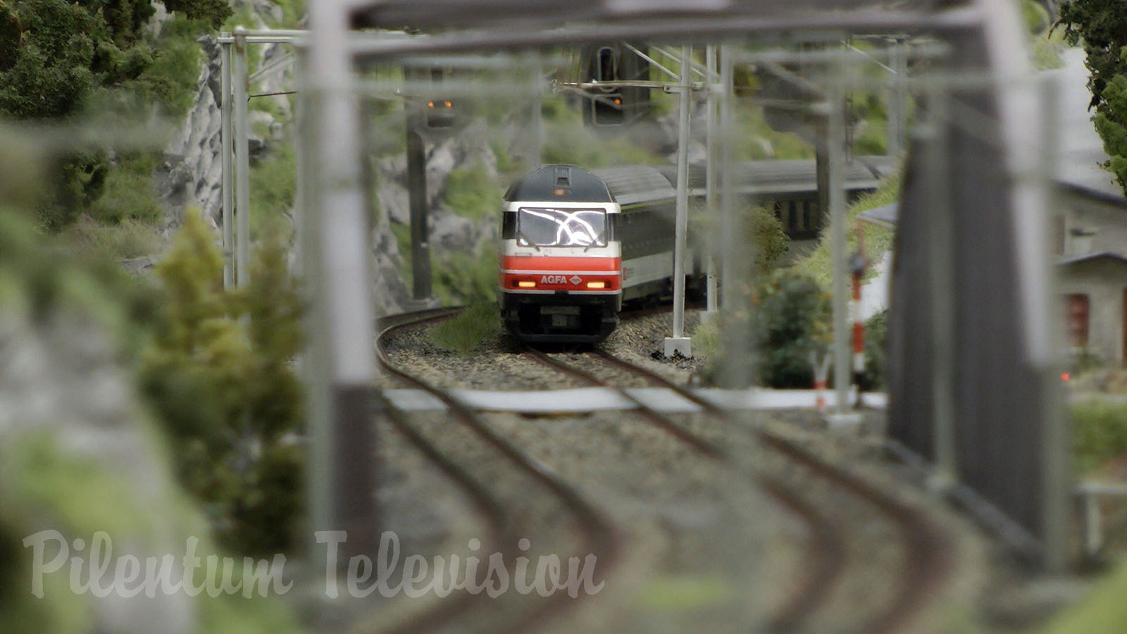 Model Railway in HO scale of Switzerland