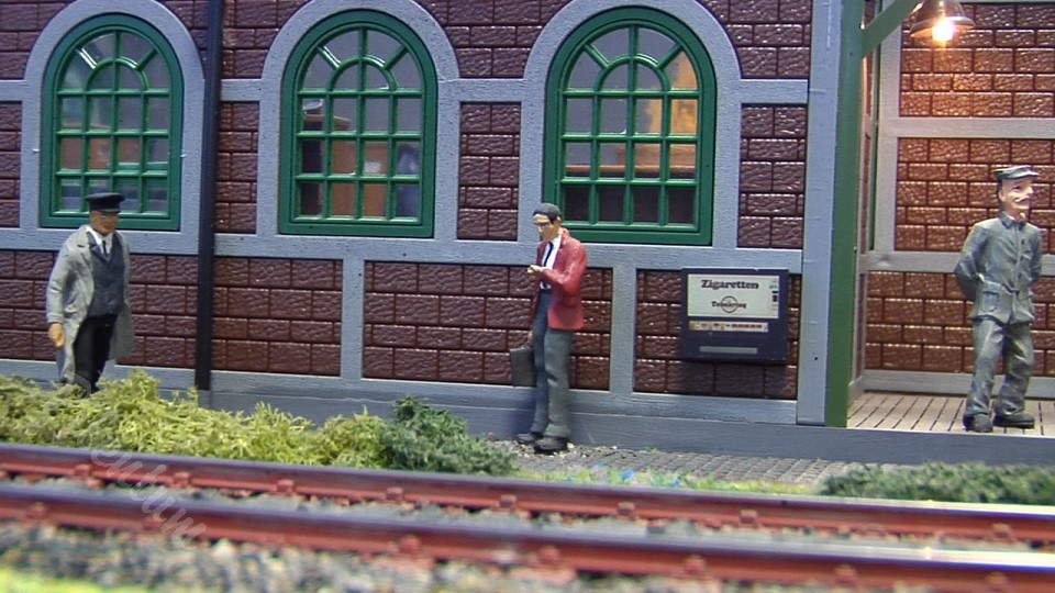 The Litte Railway Depot or Locomotive Depot or Motive Power Depot in 1 Scale