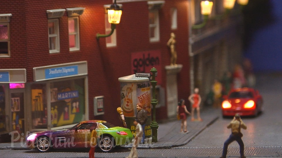 Funny Red Light District of a Miniature World