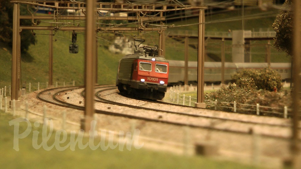 The Railway Line of Jakobstadt in Switzerland