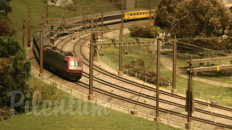 The Railway Line of Jakobstadt in Switzerland