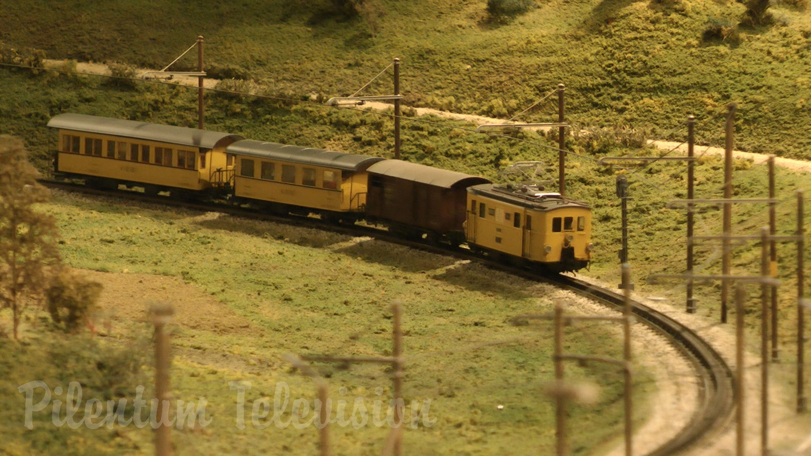 The Beautiful Model Railroad Layout at the Kaeserberg Railway Foundation