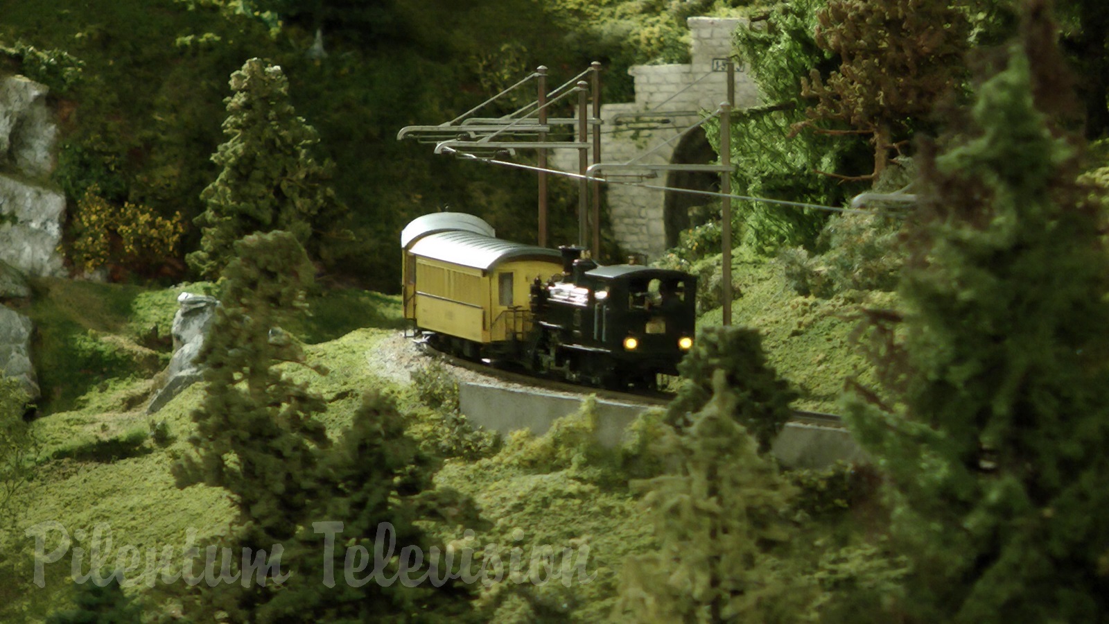 The Beautiful Model Railroad Layout at the Kaeserberg Railway Foundation