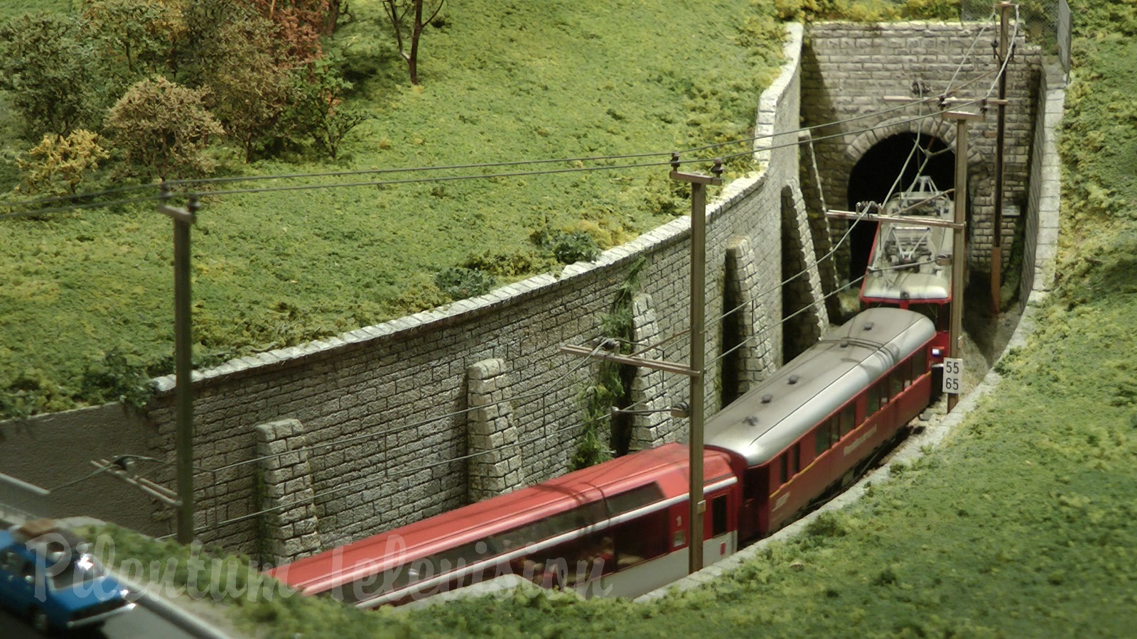 The Beautiful Model Railroad Layout at the Kaeserberg Railway Foundation