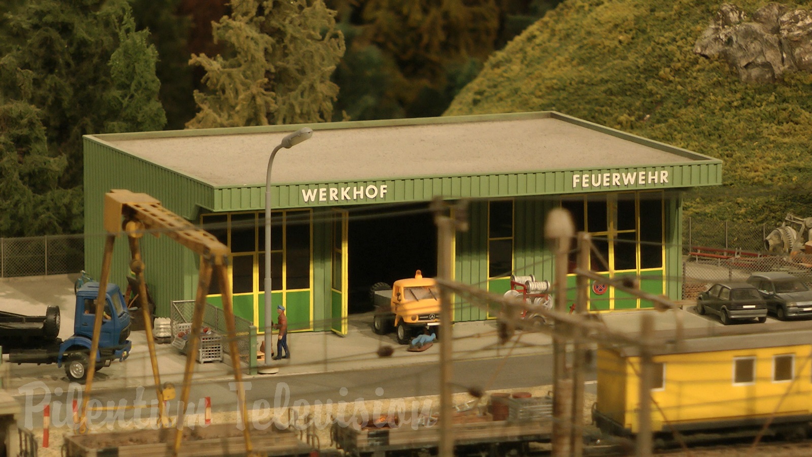 The Beautiful Model Railroad Layout at the Kaeserberg Railway Foundation