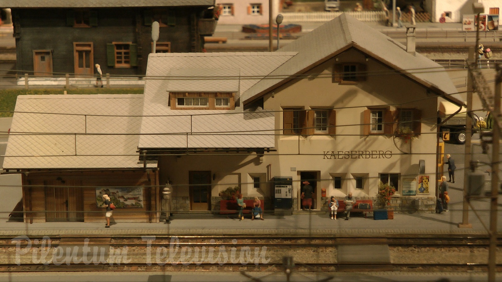 The Beautiful Model Railroad Layout at the Kaeserberg Railway Foundation