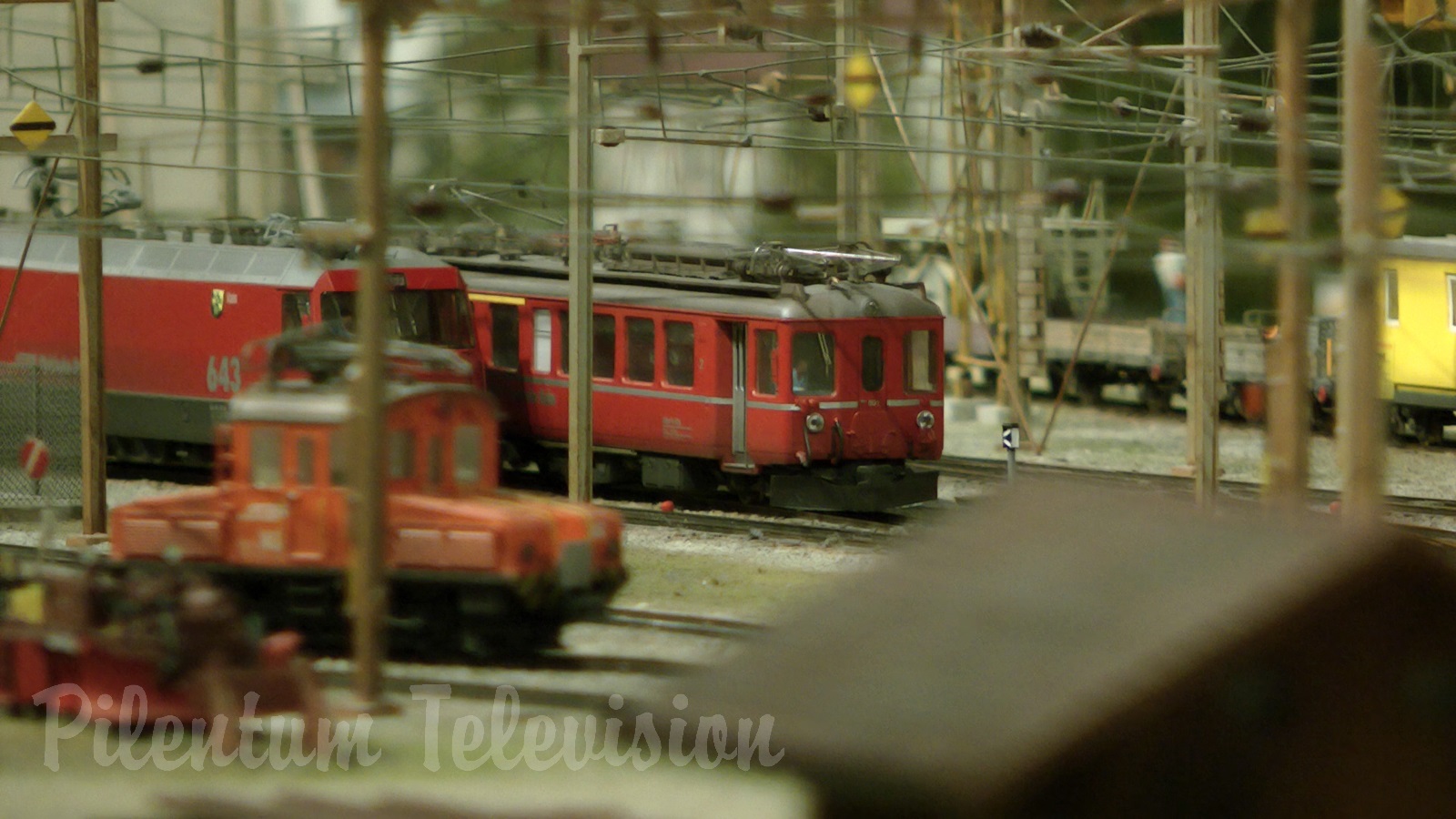 The Beautiful Model Railroad Layout at the Kaeserberg Railway Foundation