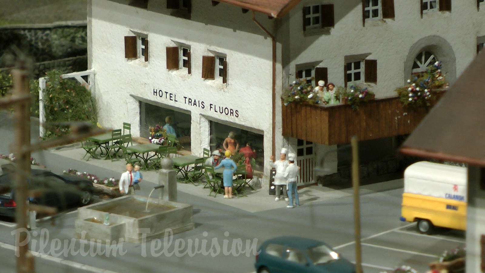 The Beautiful Model Railroad Layout at the Kaeserberg Railway Foundation