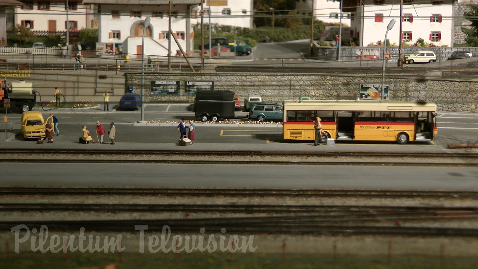 The Beautiful Model Railroad Layout at the Kaeserberg Railway Foundation