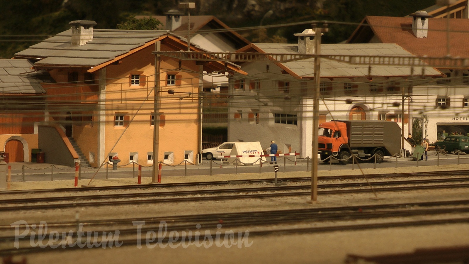 The Beautiful Model Railroad Layout at the Kaeserberg Railway Foundation