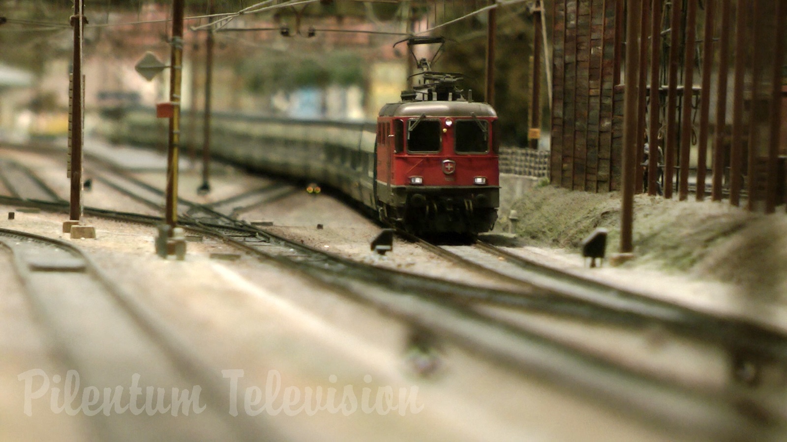 The Beautiful Model Railroad Layout at the Kaeserberg Railway Foundation