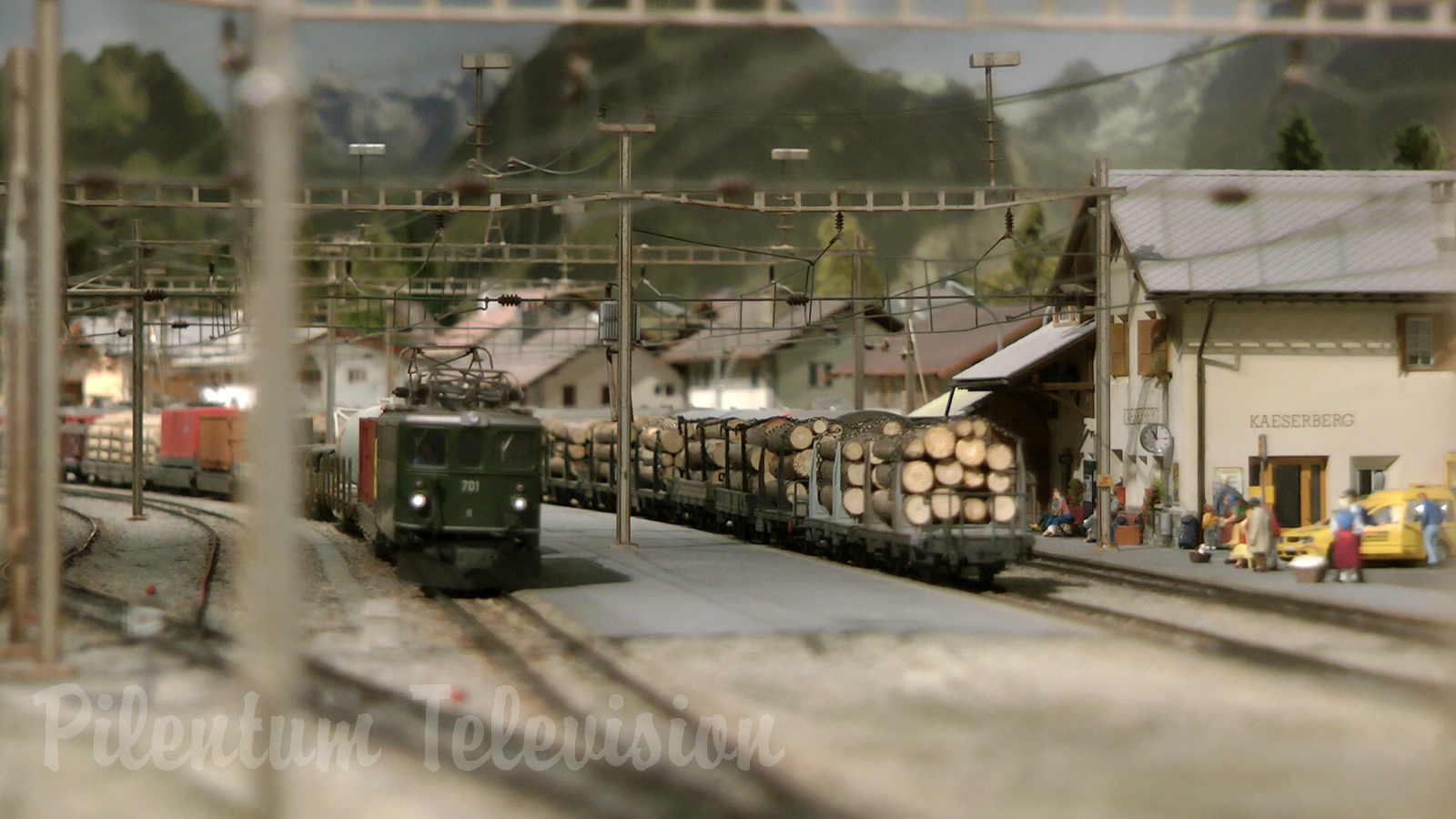 The Beautiful Model Railroad Layout at the Kaeserberg Railway Foundation