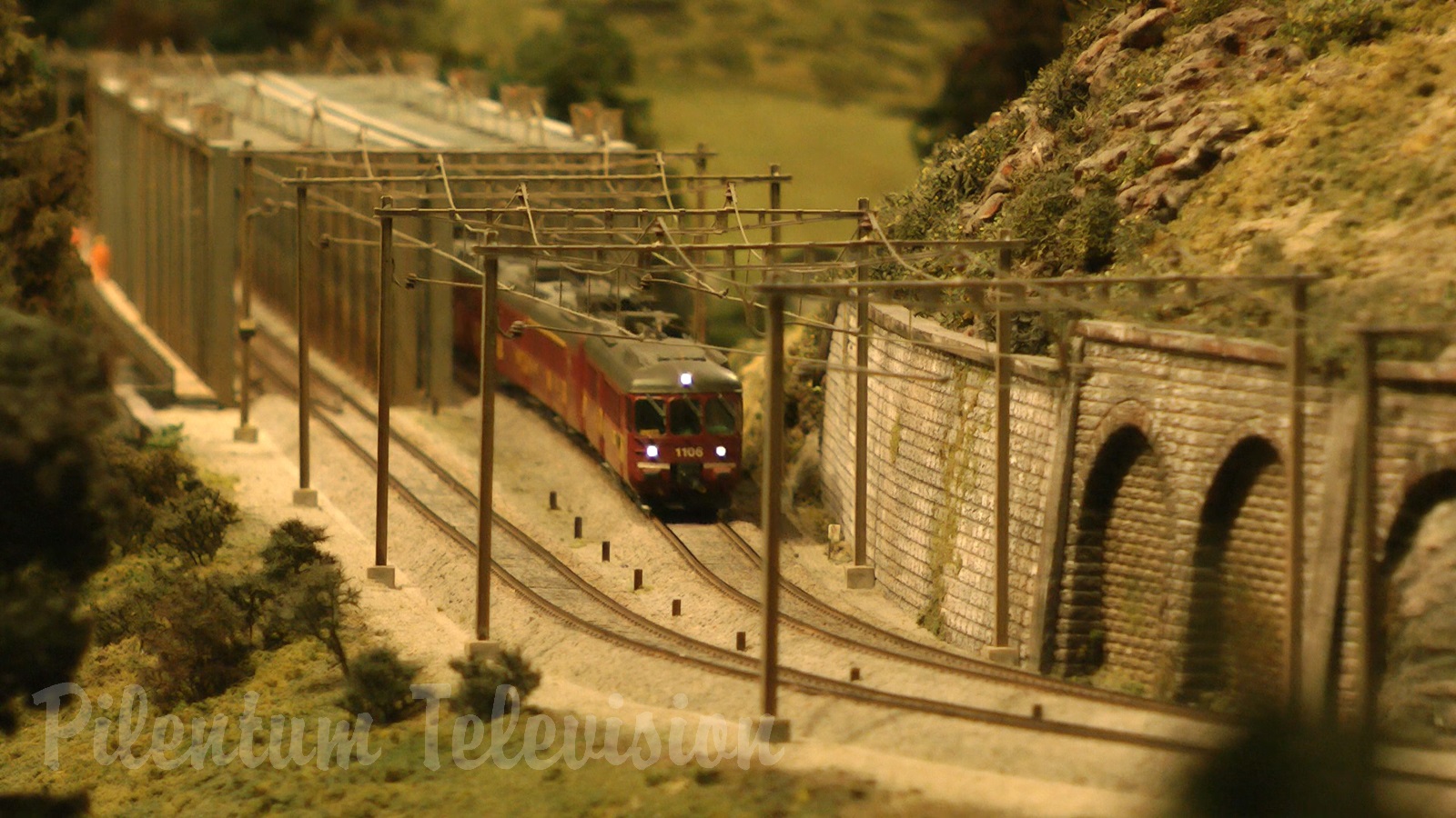 The Beautiful Model Railroad Layout at the Kaeserberg Railway Foundation