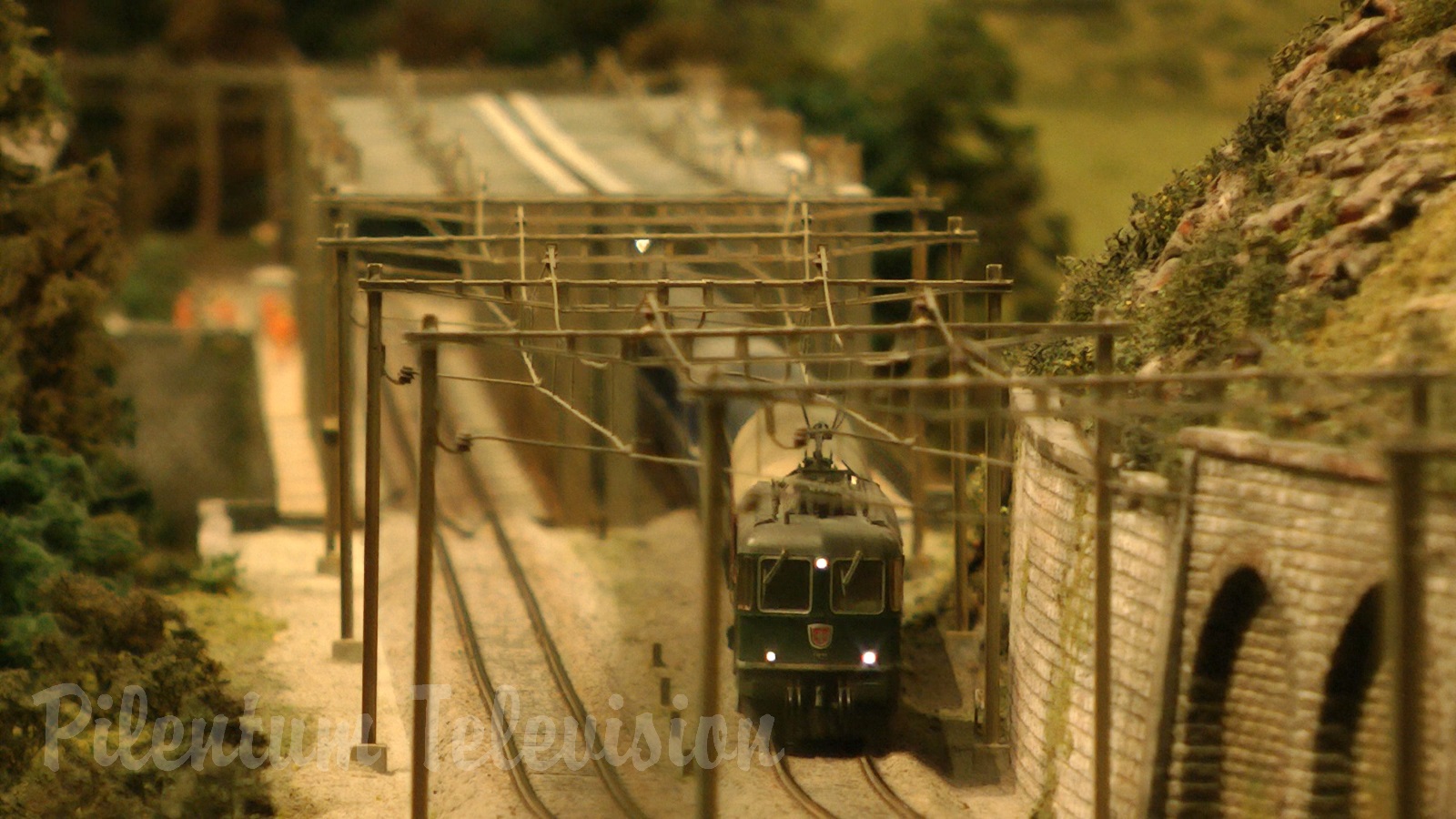 The Beautiful Model Railroad Layout at the Kaeserberg Railway Foundation