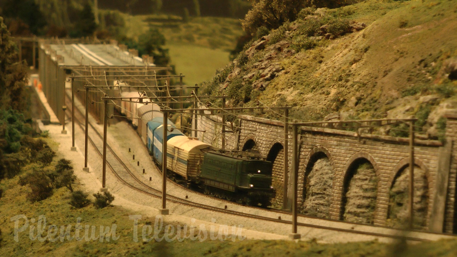 The Beautiful Model Railroad Layout at the Kaeserberg Railway Foundation