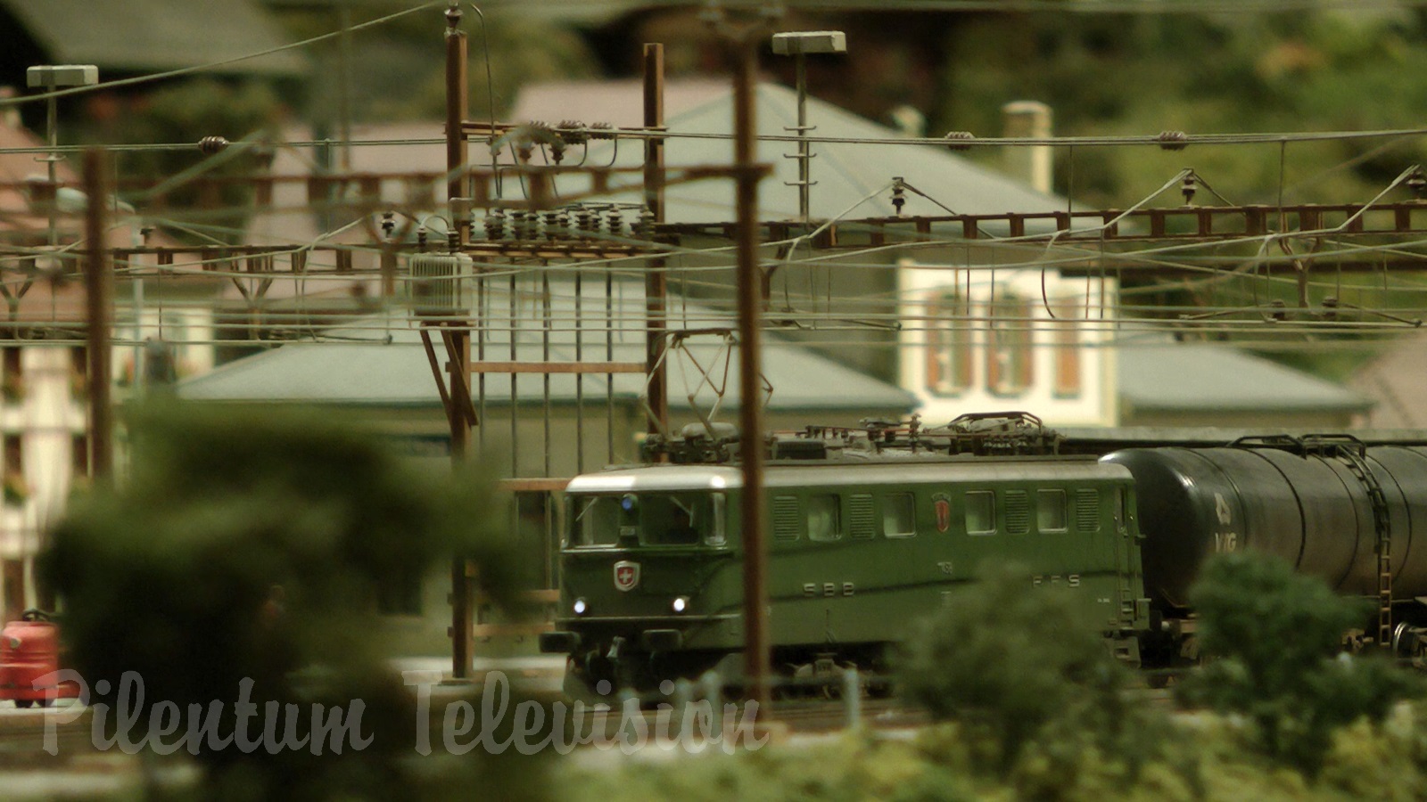 The Beautiful Model Railroad Layout at the Kaeserberg Railway Foundation