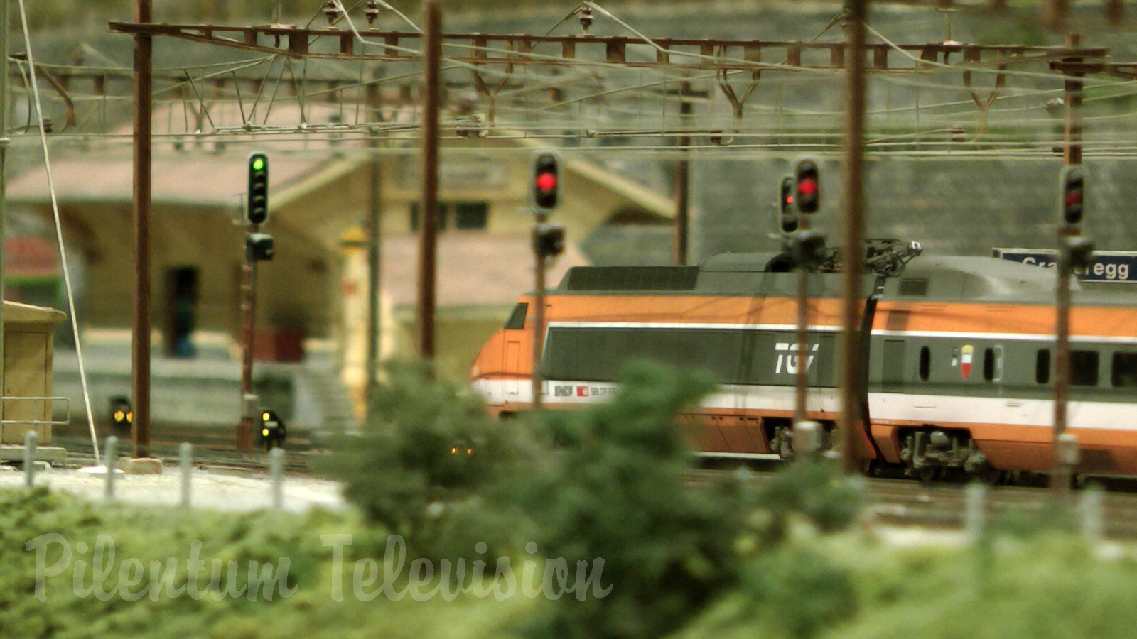 The Beautiful Model Railroad Layout at the Kaeserberg Railway Foundation