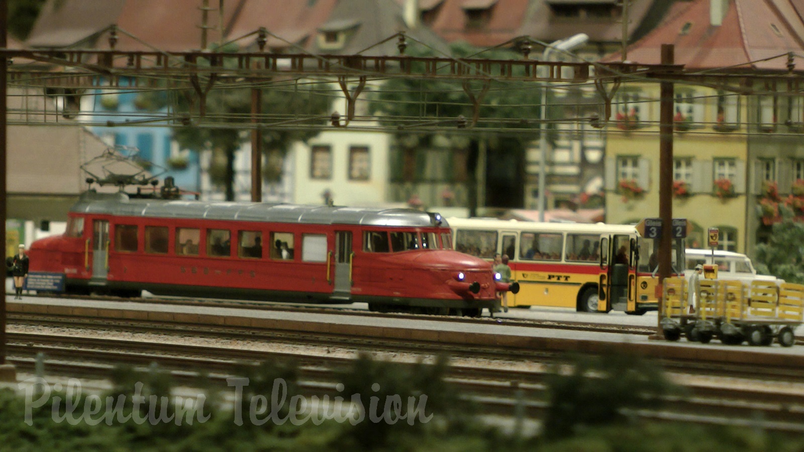 The Beautiful Model Railroad Layout at the Kaeserberg Railway Foundation