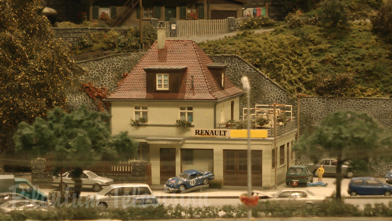 The Beautiful Model Railroad Layout at the Kaeserberg Railway Foundation