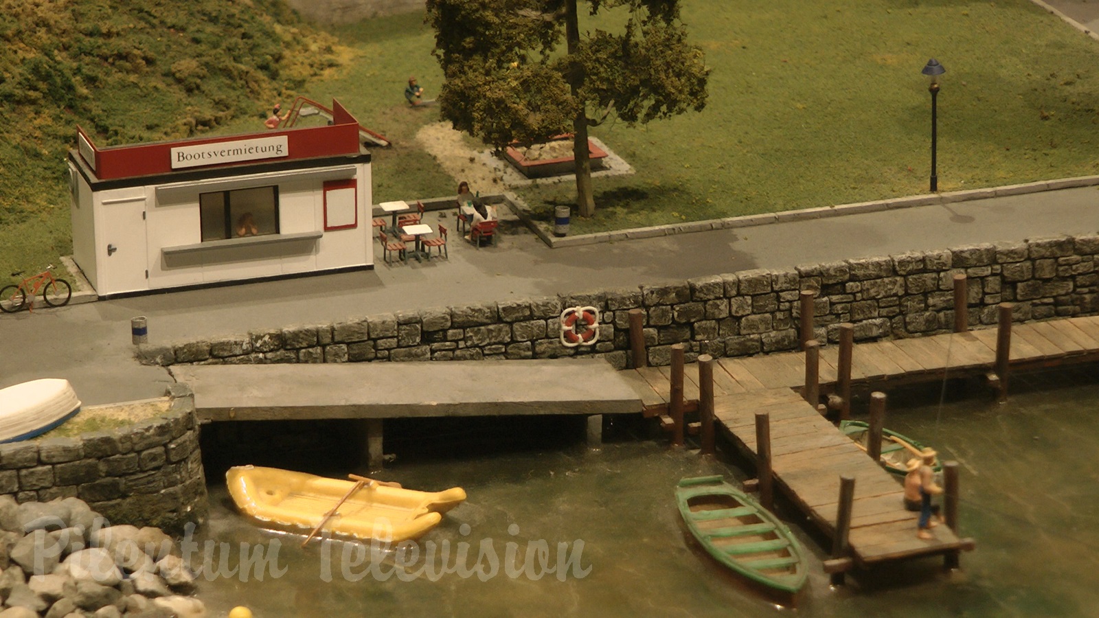 The Beautiful Model Railroad Layout at the Kaeserberg Railway Foundation