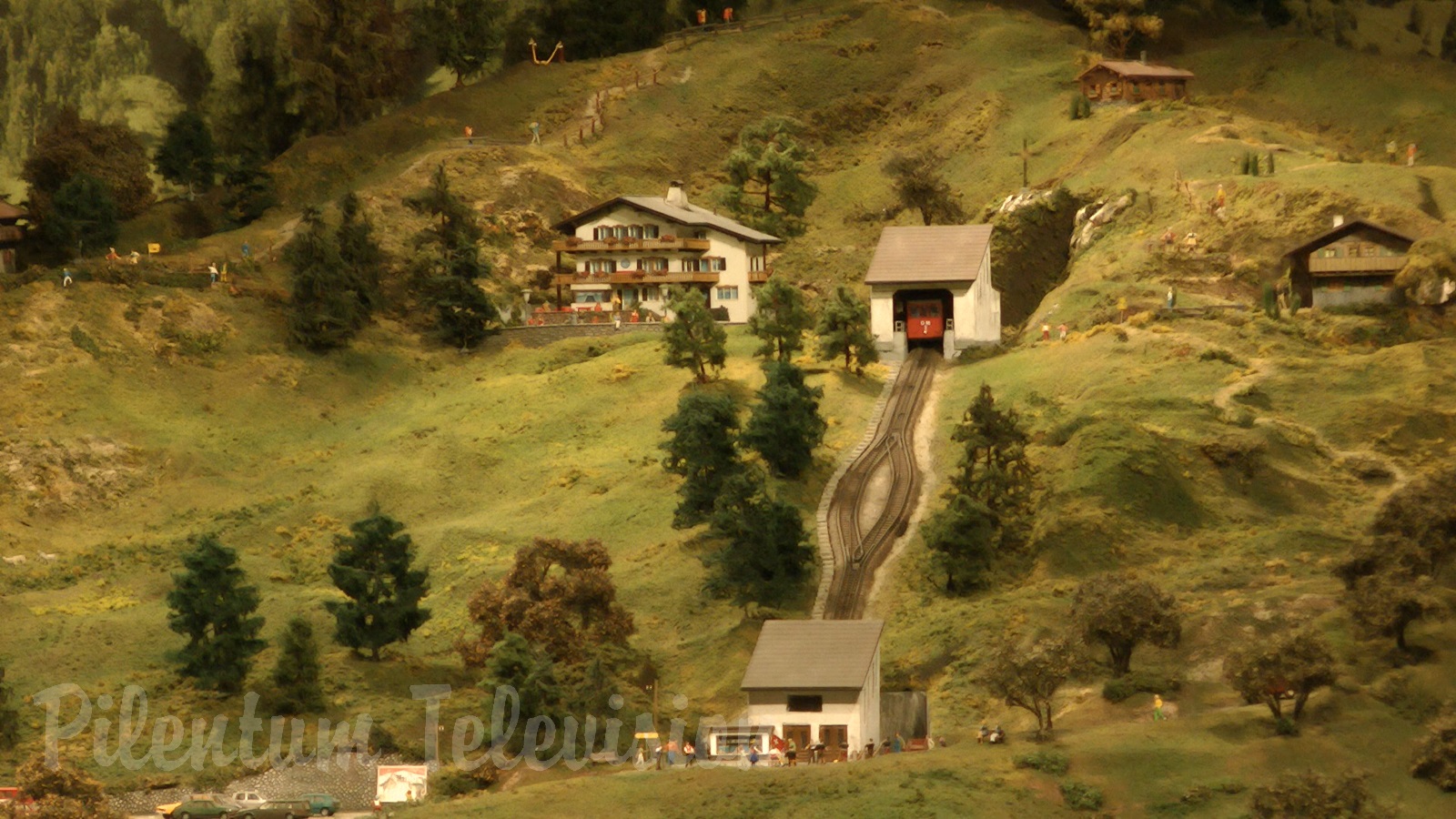 The Beautiful Model Railroad Layout at the Kaeserberg Railway Foundation