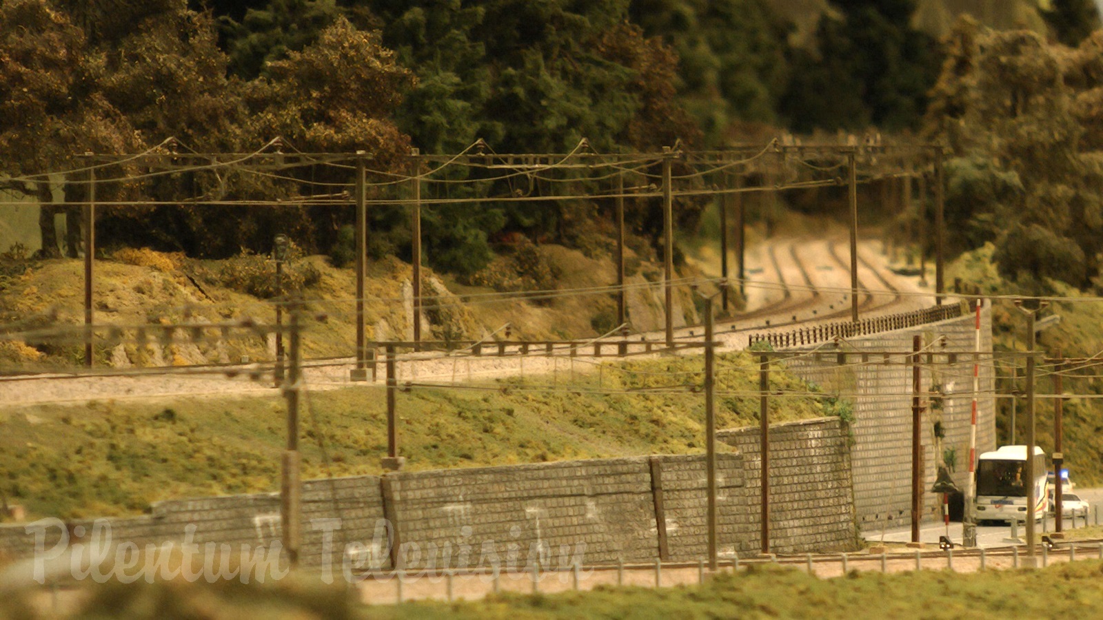 The Beautiful Model Railroad Layout at the Kaeserberg Railway Foundation