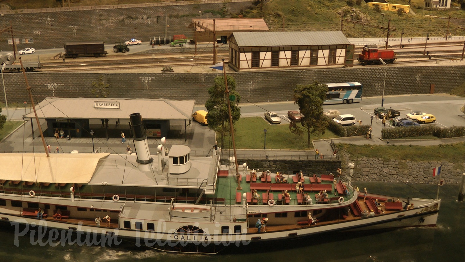 The Beautiful Model Railroad Layout at the Kaeserberg Railway Foundation