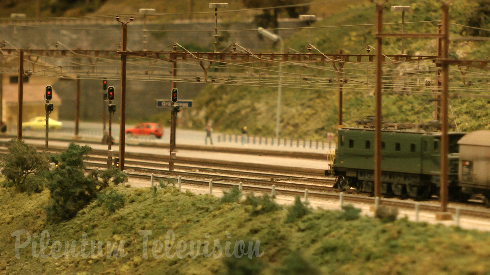 The Beautiful Model Railroad Layout at the Kaeserberg Railway Foundation