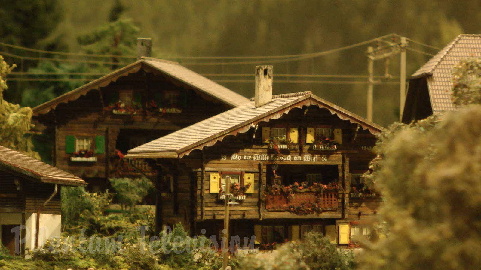 The Beautiful Model Railroad Layout at the Kaeserberg Railway Foundation