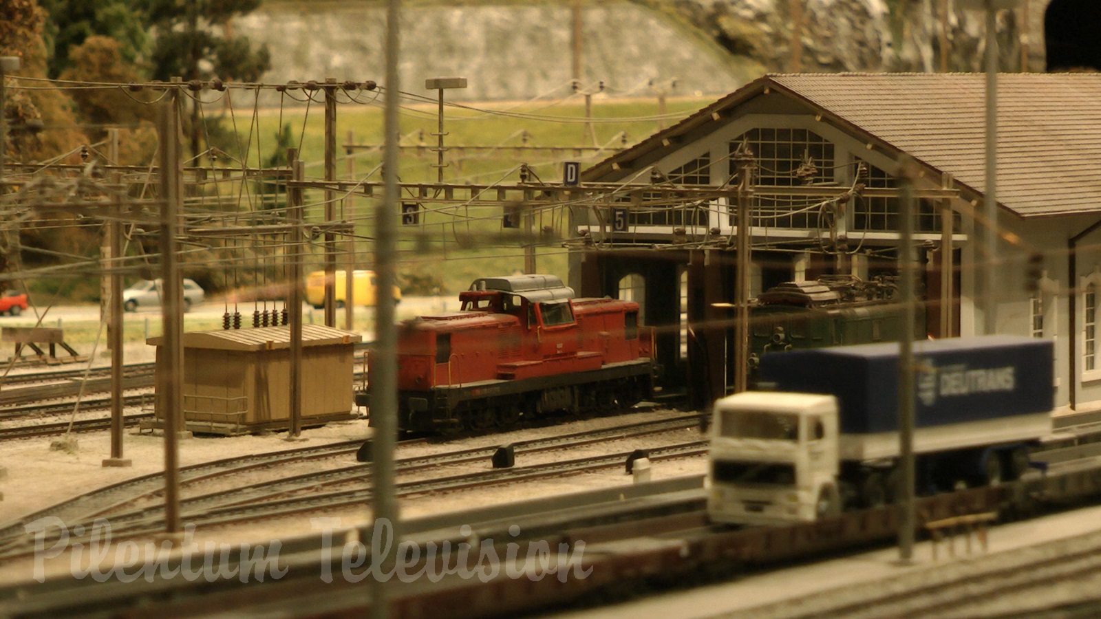 The Beautiful Model Railroad Layout at the Kaeserberg Railway Foundation