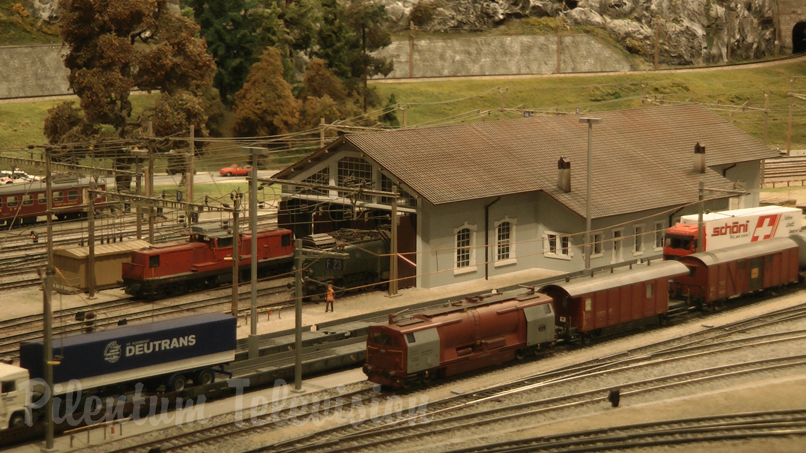 The Beautiful Model Railroad Layout at the Kaeserberg Railway Foundation