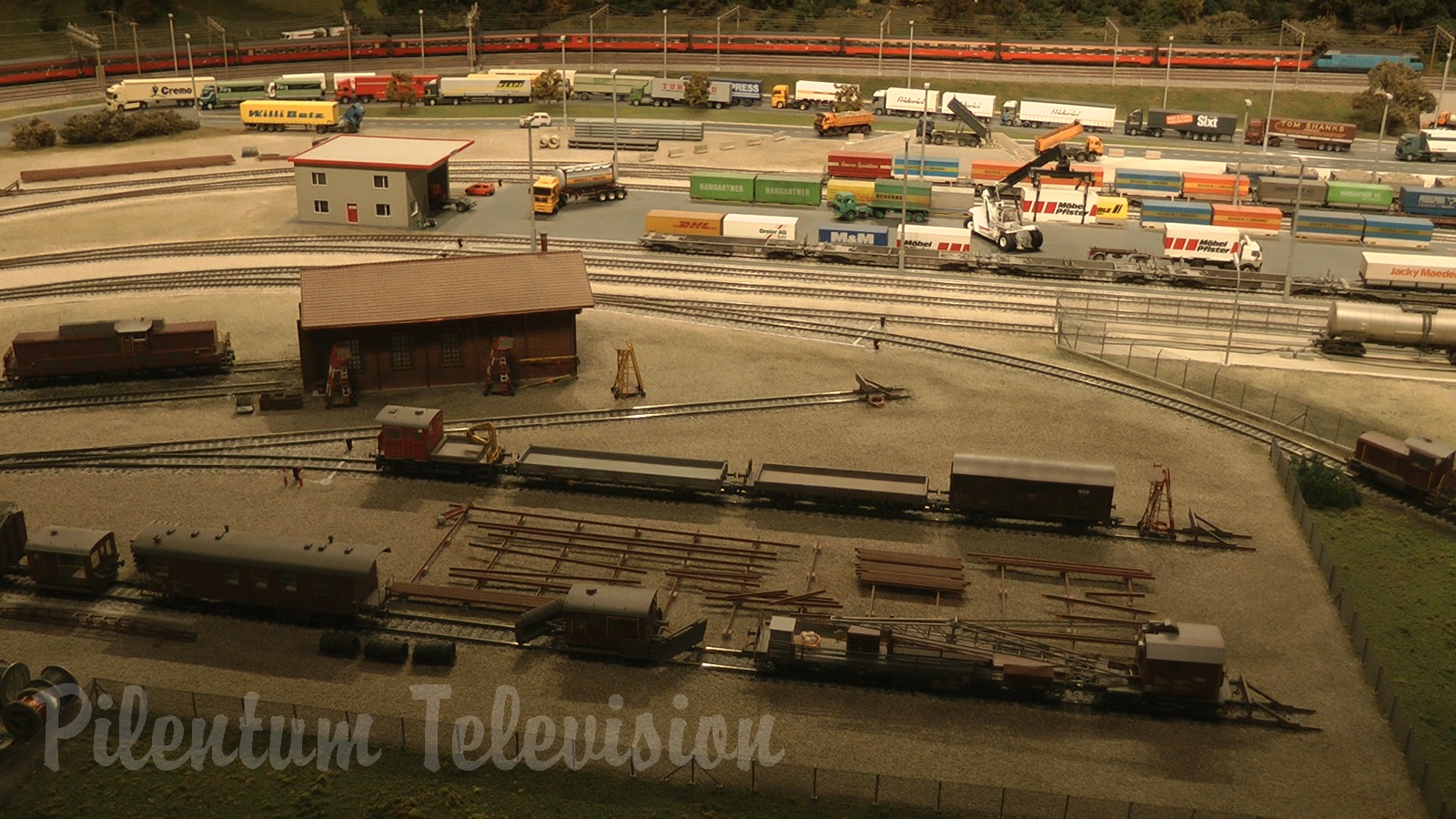 The Beautiful Model Railroad Layout at the Kaeserberg Railway Foundation