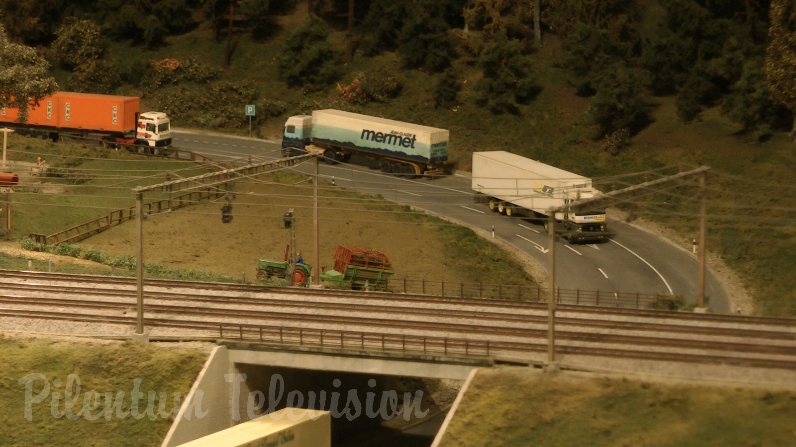 The Beautiful Model Railroad Layout at the Kaeserberg Railway Foundation