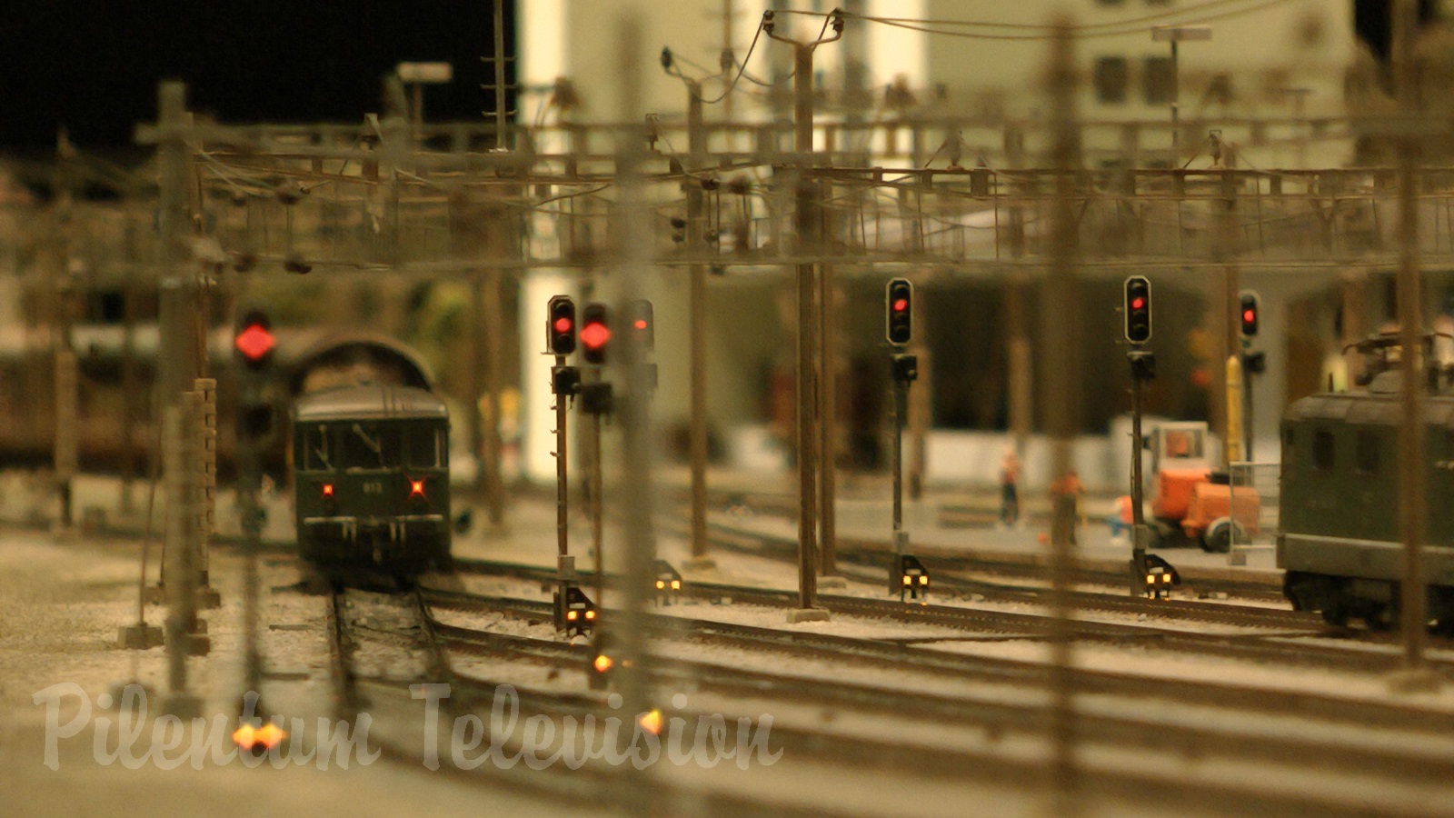 The Beautiful Model Railroad Layout at the Kaeserberg Railway Foundation