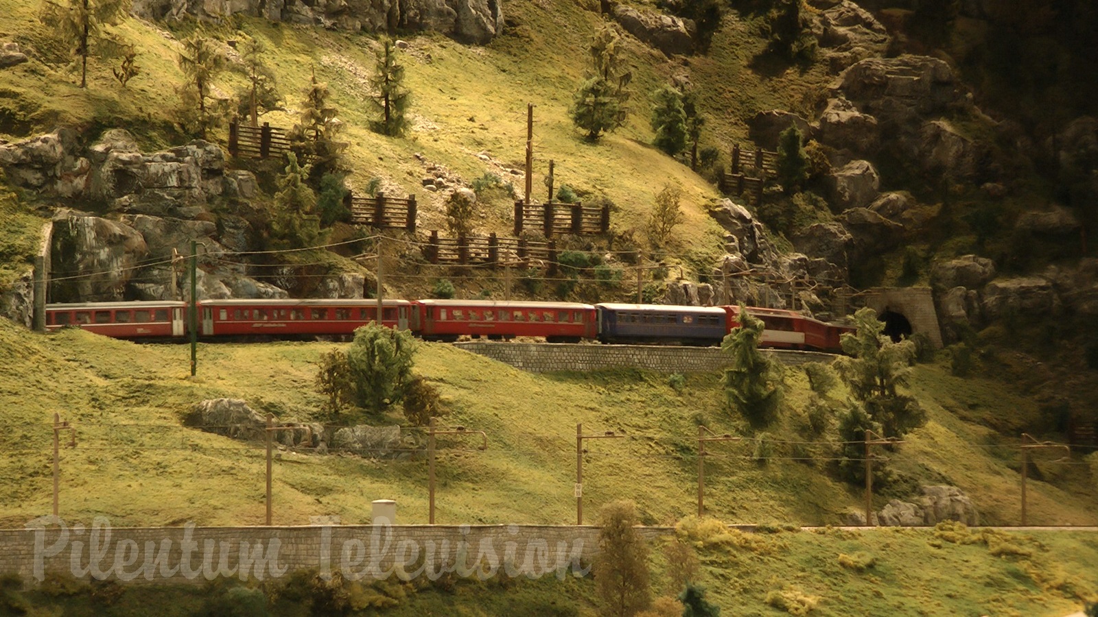 The Beautiful Model Railroad Layout at the Kaeserberg Railway Foundation