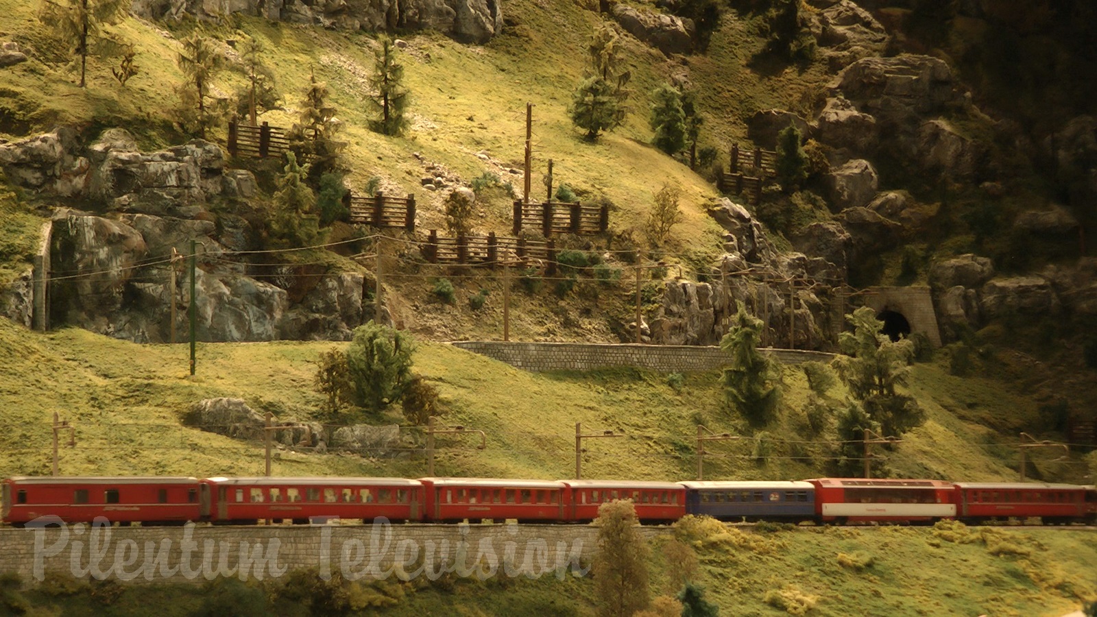 The Beautiful Model Railroad Layout at the Kaeserberg Railway Foundation