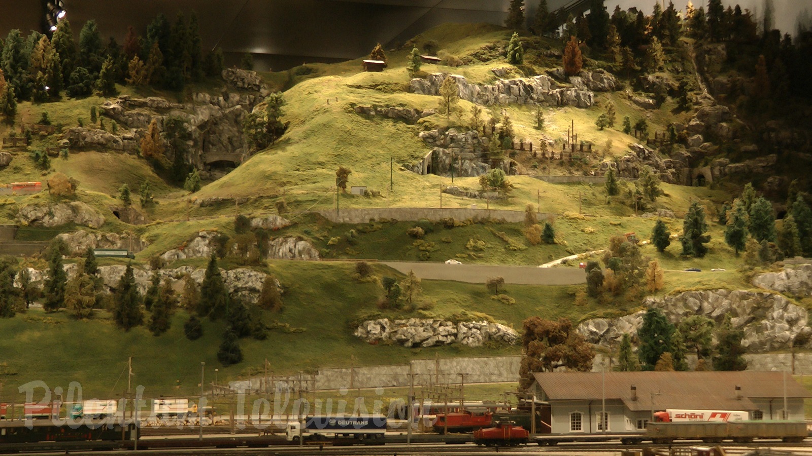 The Beautiful Model Railroad Layout at the Kaeserberg Railway Foundation