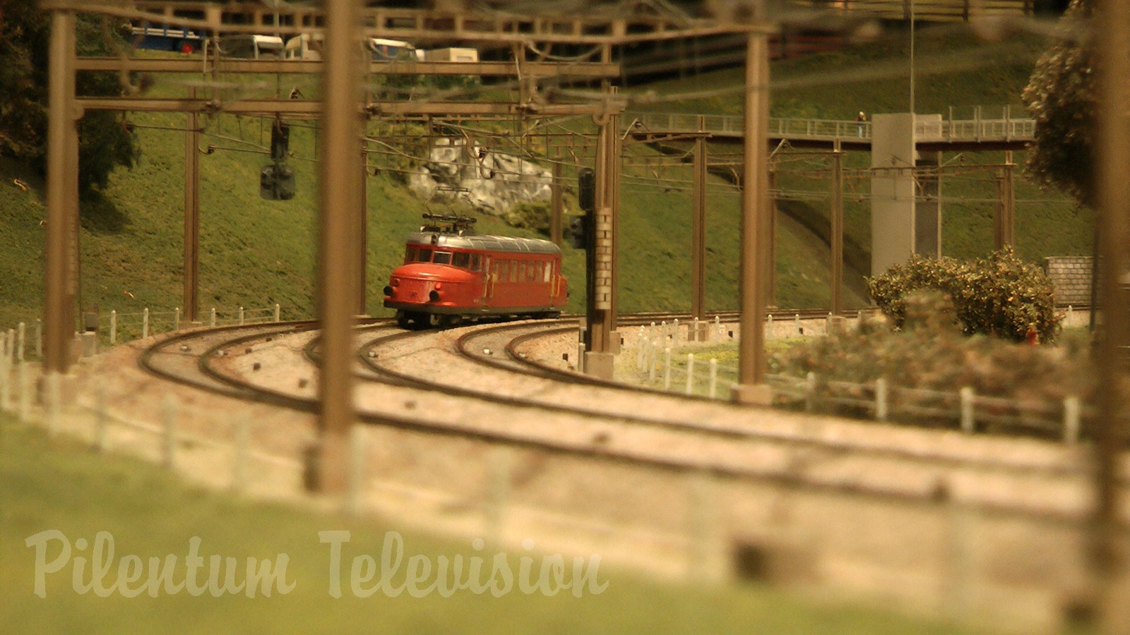 The Beautiful Model Railroad Layout at the Kaeserberg Railway Foundation