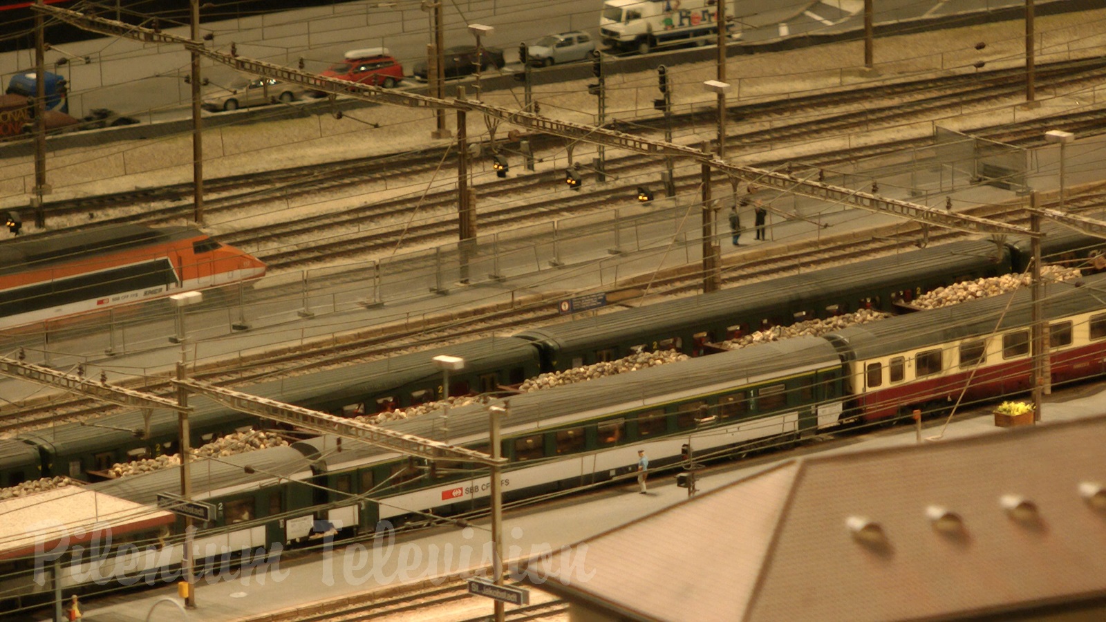 The Beautiful Model Railroad Layout at the Kaeserberg Railway Foundation