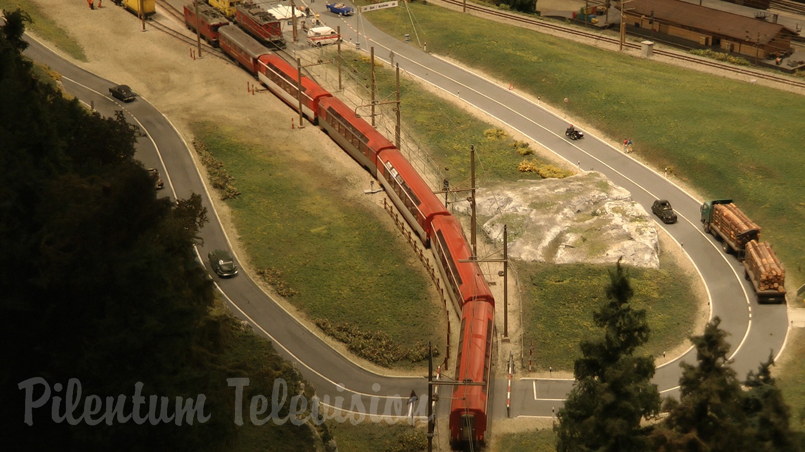 The Beautiful Model Railroad Layout at the Kaeserberg Railway Foundation