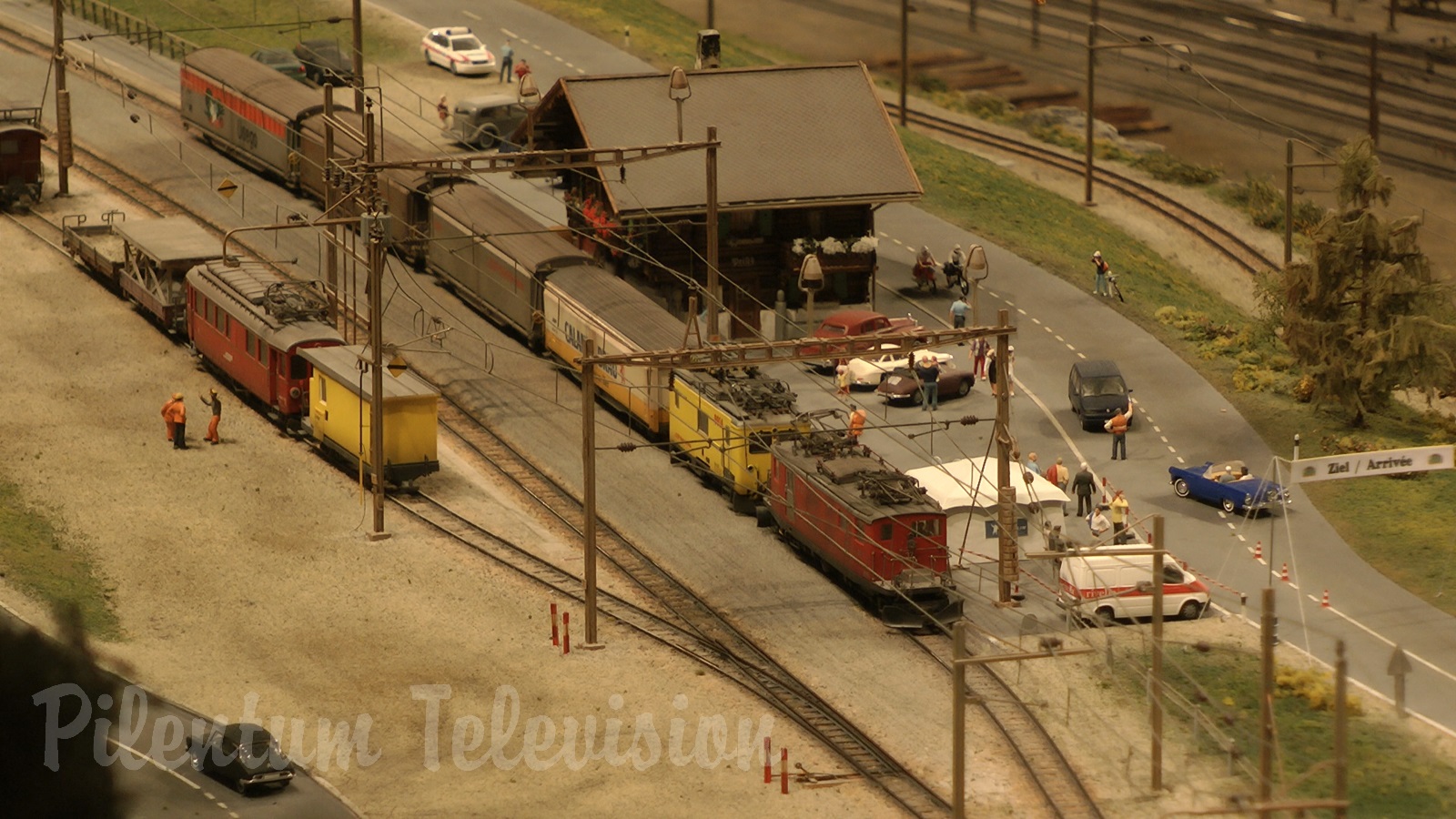 The Beautiful Model Railroad Layout at the Kaeserberg Railway Foundation