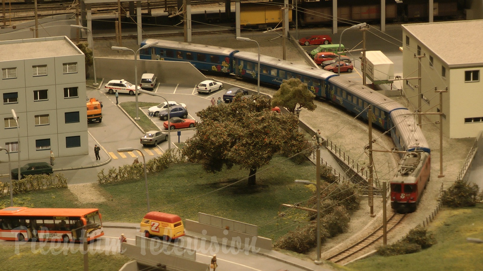 The Beautiful Model Railroad Layout at the Kaeserberg Railway Foundation