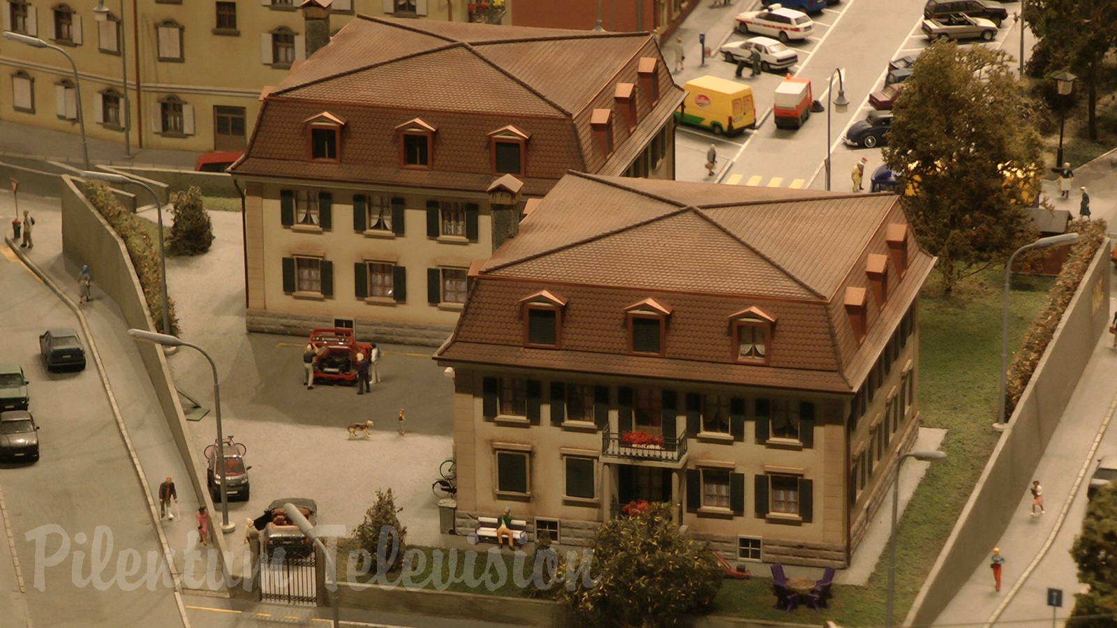 The Beautiful Model Railroad Layout at the Kaeserberg Railway Foundation