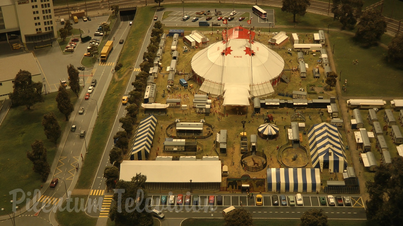 The Beautiful Model Railroad Layout at the Kaeserberg Railway Foundation